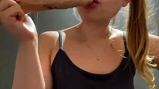 sexy blowjob in the public park with a big black cock