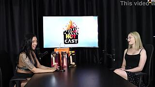 Naughty interview with Vivan Lola and Vitória Beatriz on Porn Cast Brazil part 1