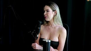 watching milena moreau's sexy interview on porn cast brazil part 2 with lots of fucking in sheer red