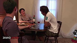 Ichikas Steamy Jav Christmas Experience Naughty Passionate Sex Night