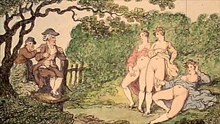 Vintage erotic drawings