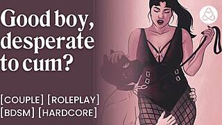 i watch obedient pup get fucked by mistress with anal plug and creampie