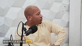 brazzers trio luna star, sinatra monroe & ricky wrap podcast, hit couch for steamy 3some