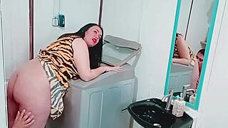 i came to fix my stepmothers washing machine and we ended up having sex