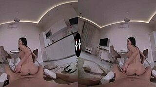 Wow, Dark Room VR with Good-Hearted Girl!