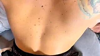 Chilean Amateur Couple Cleans And Has Anal Sex In Red Sheer Lingerie