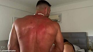 horny squirting threesome with luiza marcato, maximo garcia, and grazi cazella