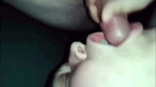 i chubby slut givving oral to two dudes
