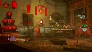 Two sexy maids battle fiercely in a catfight for your attention in this doa diva scene