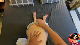 Imagine this gorgeous asian teen getting a facial and swallowing cum after a pov fuck session