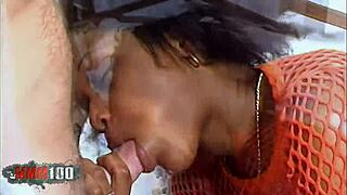 intense bed action with french ebony shania & terry - interracial bedroom scene 🔥