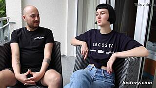 Submission scene with juan and delfine at the after-party