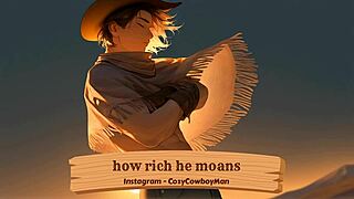 'Moan to my perfect boobs, feel the orgasm!'