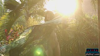 pre boob job tiny asian teen kit rysha exposes petite body outdoors