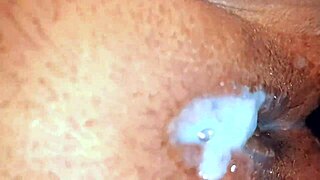 virgin indian girl getting creampie while riding on top