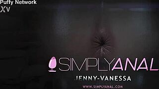 jenny and vanessa do anal with dildo