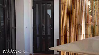 momxxx caught masturbating by big tits blonde milf jarushka ross facesitting and fast fuck