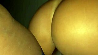 'Look at the cute brunette riding that big fat cock!' amateur couple nysdel, creampie finish