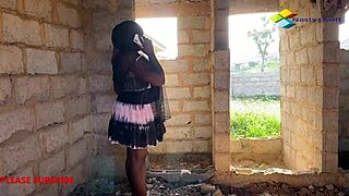 Stranded Horny Ebony Fucked By Bricklayer In Uncompleted Building Please Subscribe