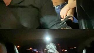 Cuckold Drives While I Fuck Lover!