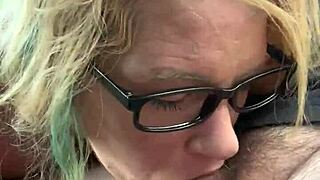 Does the pretty hooker swallow every drop?