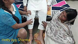 step mom teaches step son how to use step sisters pussy