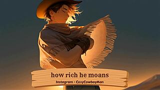 'Moan to my perfect boobs, feel the orgasm!'