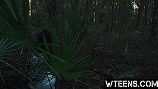 Petite Teen Michelle Martinez Gives Blowjob And Gets Pussy Smashed!