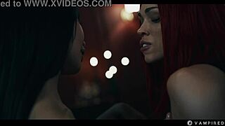 Bloodrayne cosplay lesbian sex!