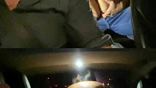 Cuckold Drives While I Fuck Lover!