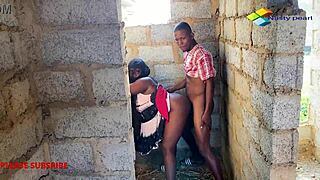 Stranded Horny Ebony Fucked By Bricklayer In Uncompleted Building Please Subscribe