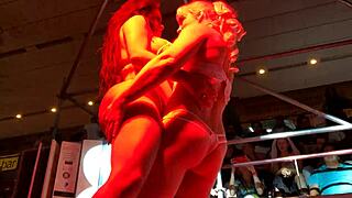 Threesome Live With Keisha Ortega Mary Rider And Capitano Eric He Cum On Their Faces!