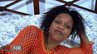 intense bed action with french ebony shania & terry - interracial bedroom scene 🔥