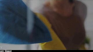 restrained and assisted by stepson