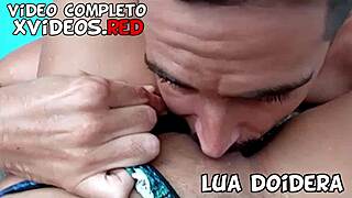 My husband licked me by the pool with everyone watching, then fucked me on the table