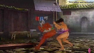 Two sexy maids battle fiercely in a catfight for your attention in this doa diva scene