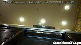 My girlfriend's shaved pussy looks yummy in this POV shoot