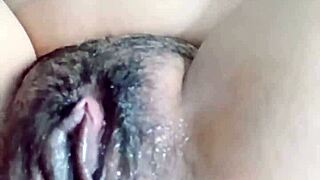 Lonely woman lets neighbor suck juicy pussy for strong orgasms