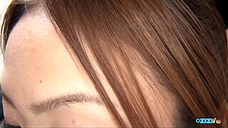 the audition becomes a threesome when the busty asian milf wants creampie