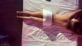hidden camera catches sex with 18 year old colombian masseuse in sensual massage session 😏