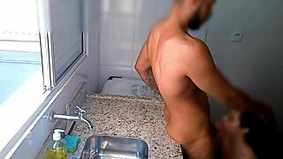 i fucked her ass in the kitchen for day 58 of anal, it hurt so good - accounter adventures