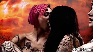 Diabolical orgy in hell with Satan and intense group scenes