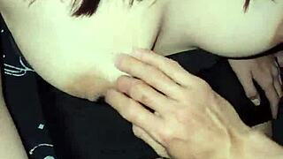 Latina Teen Rides Rough Cowgirl at Halloween Party