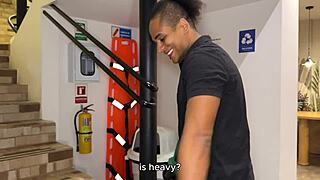 Did You Expect The Hung Black Receptionist To Fuck You So Hard At The Hostel?