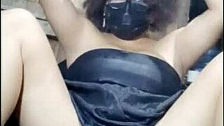 The best latin homemade porn beautiful model with curly hair masturbates with a thick and long dildo she wants to be penetrated day and night