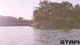 mature dan raw meets tiny catherine knight