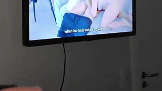 Masturbating to me follo al mejor amigo de mi novio al frente de el y no se da cuenta - part 1