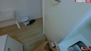 Caught Stepmother Masturbating With Vibrator, She Asks For Help After Sucking Dick, Then I Fuck Her Pussy And Ass, Cumming Inside