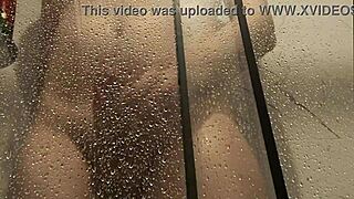 Watch me shoot my load in the shower solo