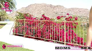 Mother in law teaches teen in threesome group